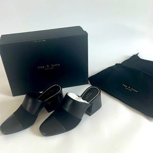 Rag & bone Mille in black, brand new with box
